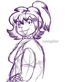 B&W sketch example